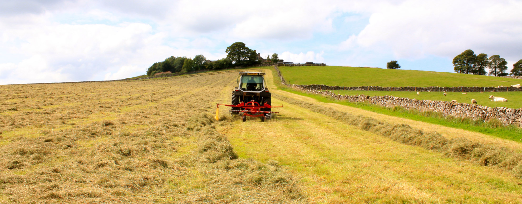 Broad Ecton Farm Hay Making